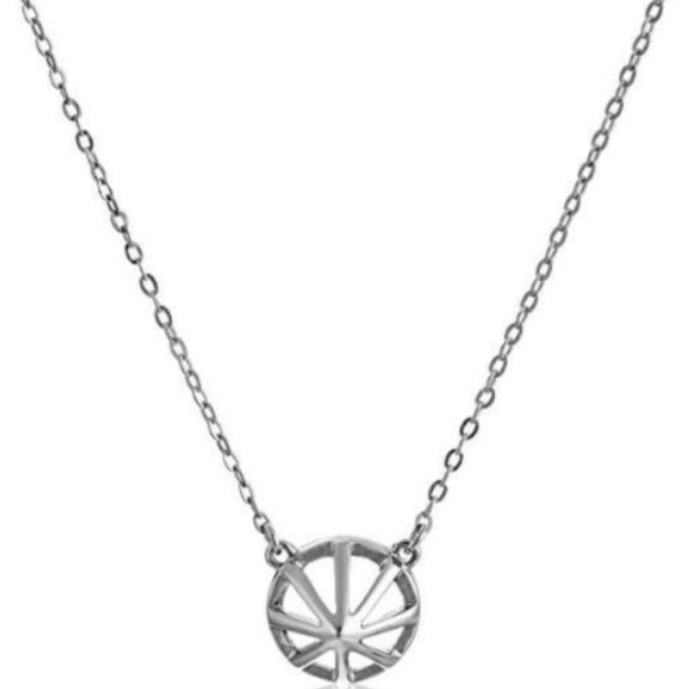 Rebecca Minkoff 'Caged Stud' Pendant Necklace NWT